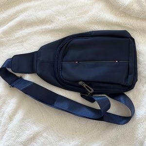 Navy Blue Sling Bag